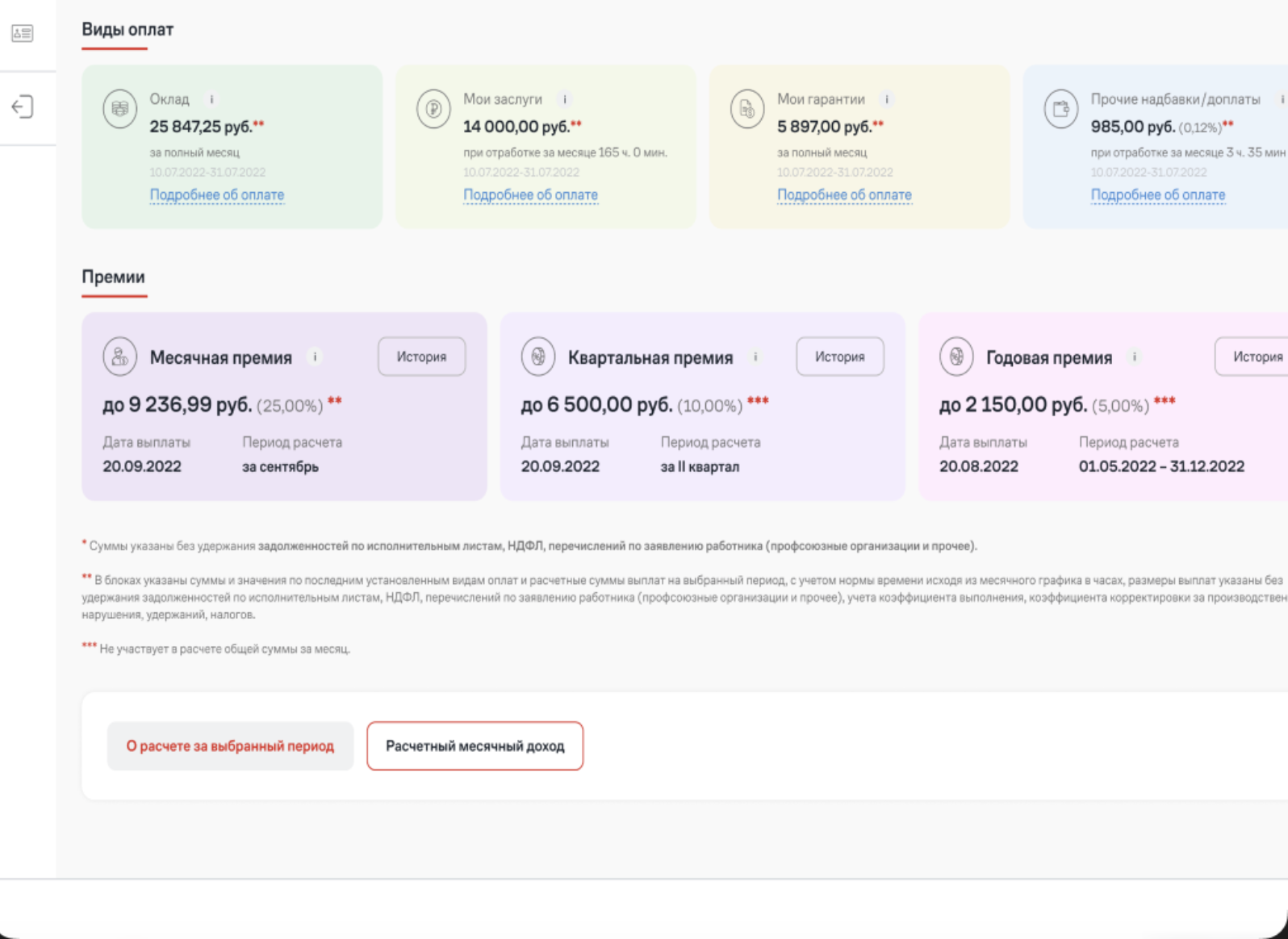 мои возможности